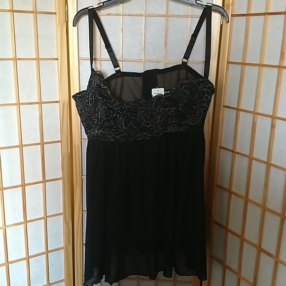 torrid Other - NWT Torrid Black and Silver Negligee Size 4 were T